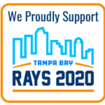 We Proudly Support Tampa Bay Rays